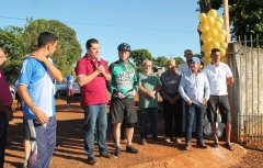 Prefeito Marcio e demais autoridades municipais deram as boas vindas aos participantes 