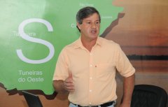 Presidente da Cooplu - Dejair Tarocco
